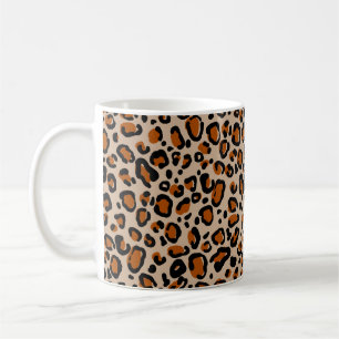 Mug Motif en fourrure de léopard