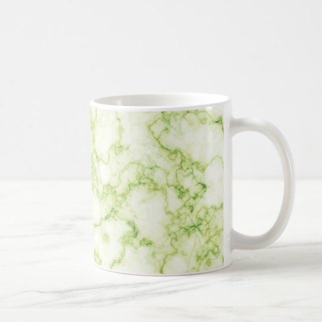 Mug Motif en marbre vert (Droite)