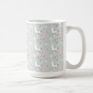 Mug Motif en pastel de lama
