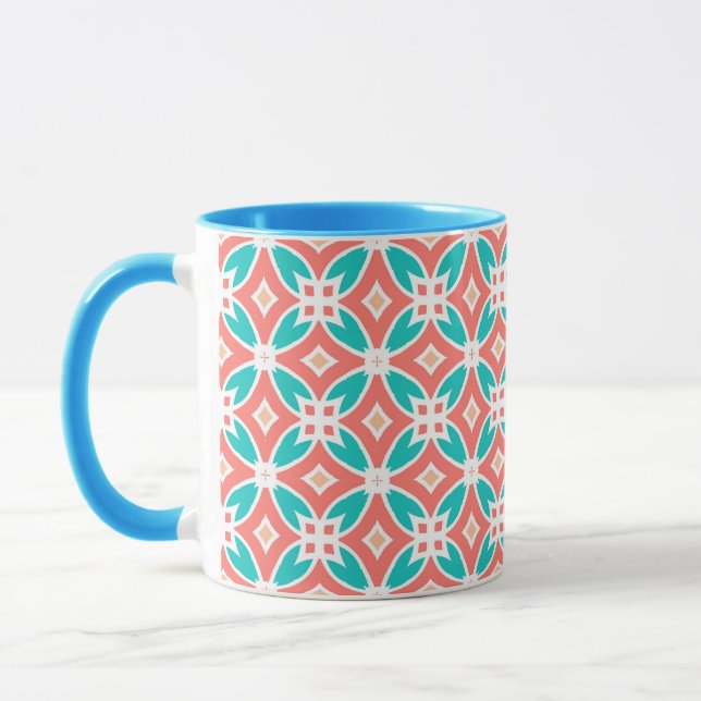 Mug Motif ethnique multicolore (Gauche)