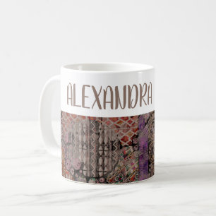 Mug Motif Ethno Abstrait - Folklore Art 1