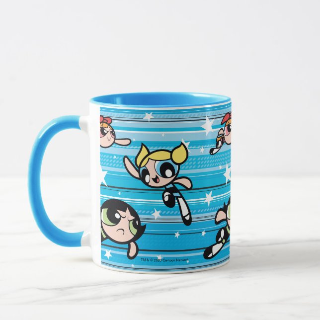 Mug Motif étoilé Powerpuff Girls (Gauche)
