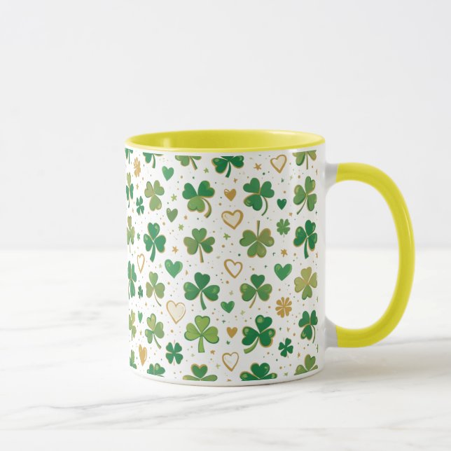 Mug Motif festif de la Saint-Patrick (Droite)