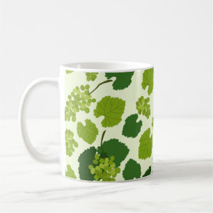 Mug Motif Feuille de raisins et de raisins