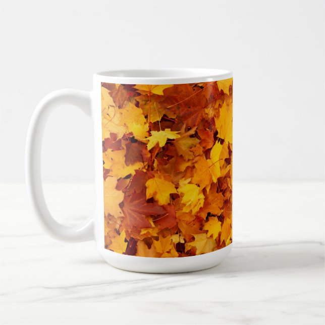 Mug Motif Feuille d'Érable-25877 (Gauche)