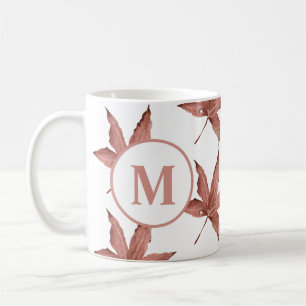 Mug Motif Feuille Dry Maple