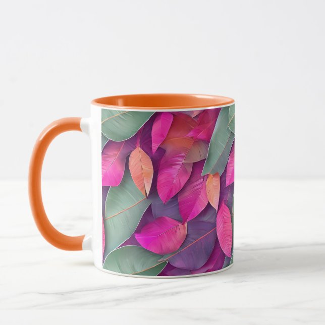 Mug Motif Feuille exceptionnel (Gauche)