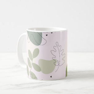 Mug Motif Feuille exotique moderne