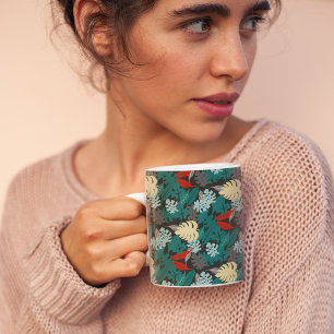 Mug Motif Feuille tropical