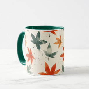 Mug Motif Feuilles d'automne