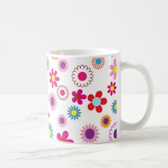 Mug Motif Fleur Cute Daisy (Droite)