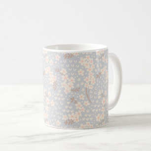 Mug Motif fleur de myosotis