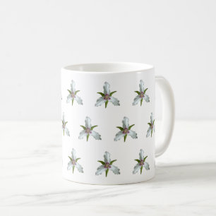 Mug Motif Fleur sauvage de printemps Trillium peint
