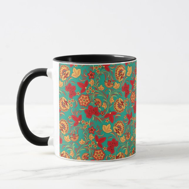 Mug Motif floral 2 (Gauche)