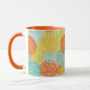 Mug Motif floral 3