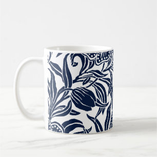 Mug Motif floral botanique vintage Art Nouveau