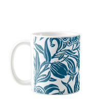 Motif floral botanique vintage Art Nouveau