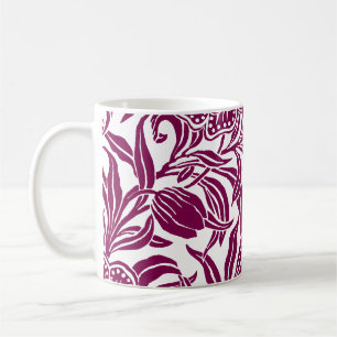 Mug Motif floral botanique vintage Art Nouveau