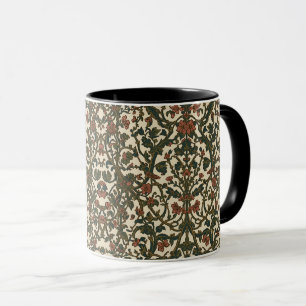 Mug Motif floral de chèvrefeuille vintage de William M