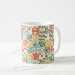Mug Motif floral de cuisine campagnarde