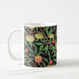 Mug Motif floral de grenade de fruit de William Morris
