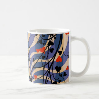 Mug motif floral de vigne
