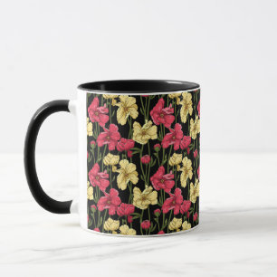 Mug Motif floral élégant 2