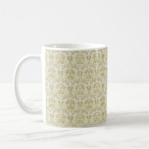Mug Motif floral or élégant