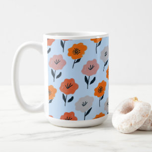 Mug Motif floral vibrant