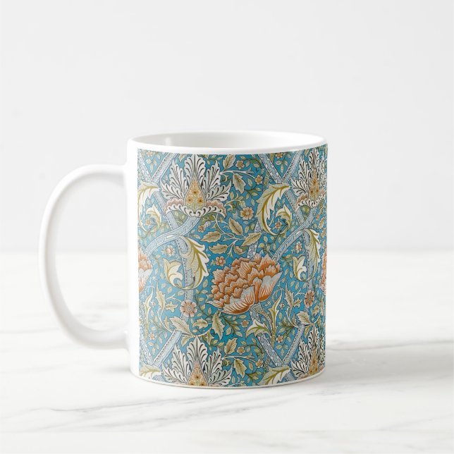 Mug Motif floral Windrush bleu de William Morris (Gauche)