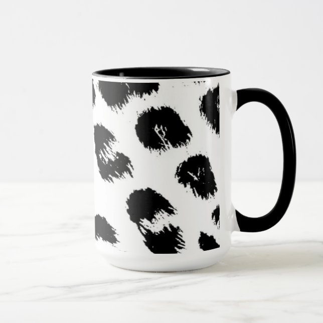 Mug Motif Fourrure de Léopard (Droite)