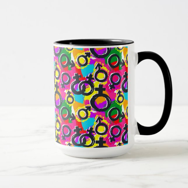 Mug Motif Gay pride de Neon (Droite)