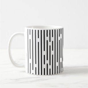 Mug Motif géométrique à ligne noire