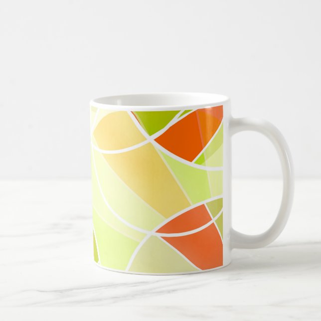 Mug Motif géométrique abstrait (Droite)