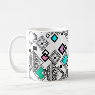 Mug motif géométrique Abstrait