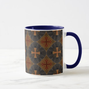 Mug Motif géométrique Cruciforme