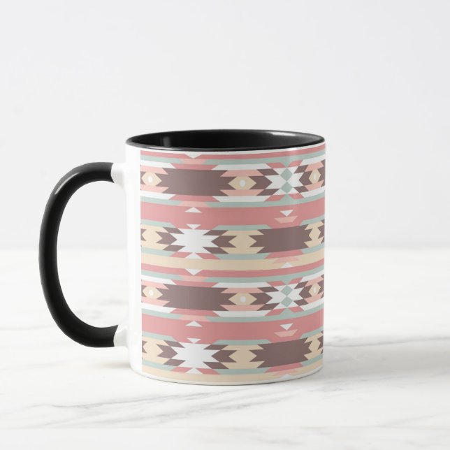 Mug Motif géométrique dans le style aztèque 2 (Gauche)