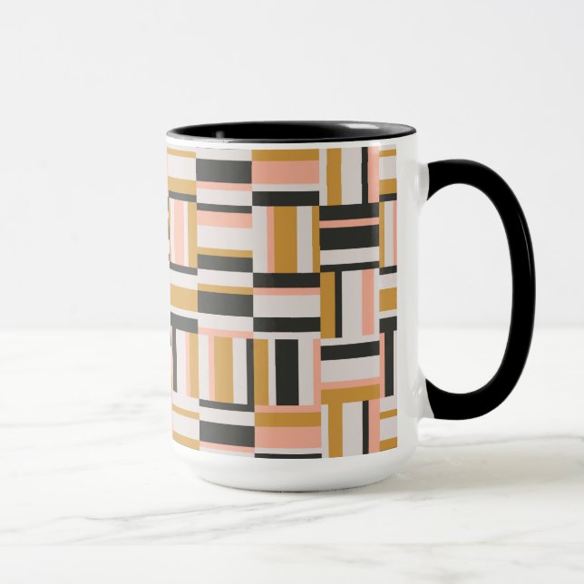 Mug Motif géométrique de forme (Droite)