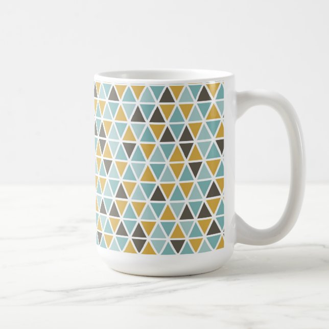 Mug Motif géométrique de triangle (Droite)