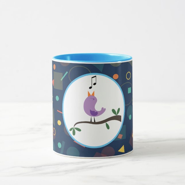 Mug Motif géométrique de Tweety Bird (Centre)