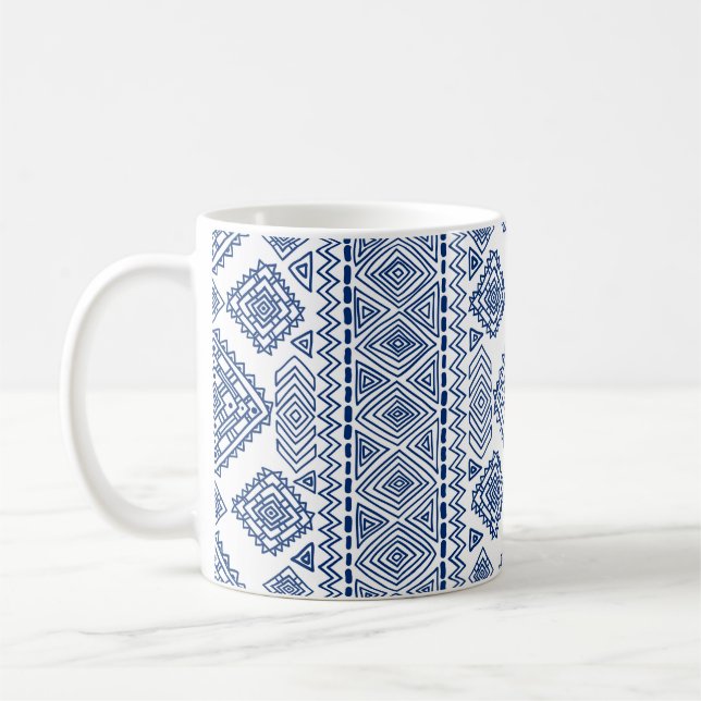 Mug Motif géométrique homogène (Gauche)