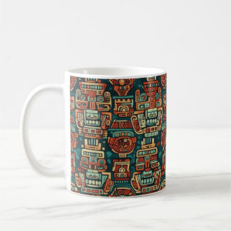 Mug Motif géométrique inspiré de Maya