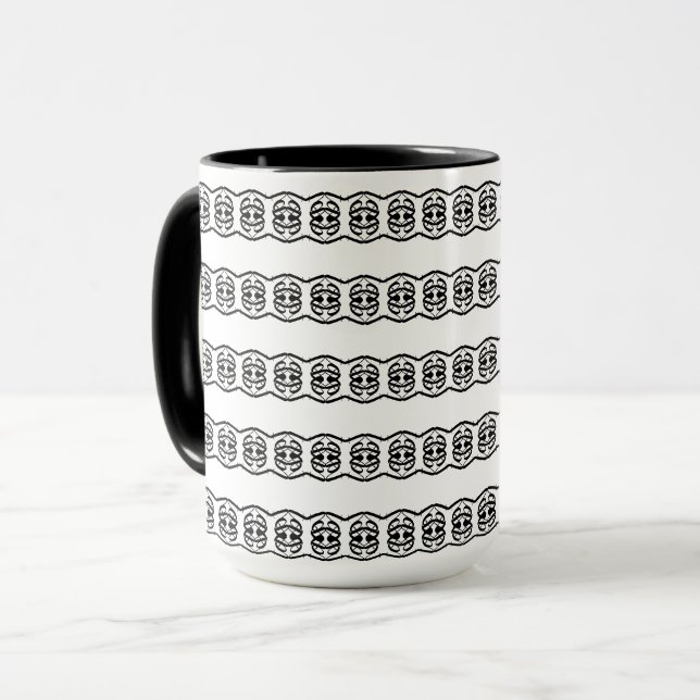 Mug Motif géométrique moderne et beau (Devant gauche)