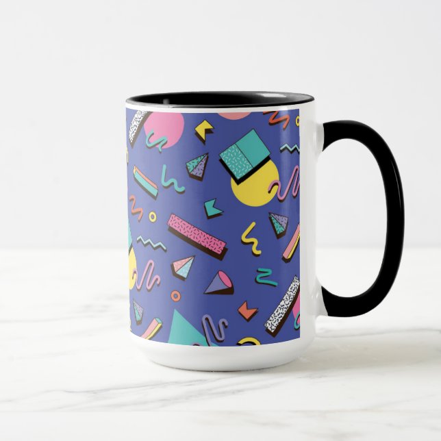 Mug Motif géométrique rétro (Droite)