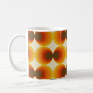 Mug Motif géométrique rétro Abstrait coloré