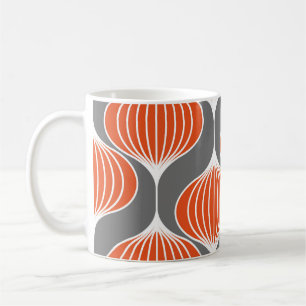 Mug Motif géométrique sans couture avec des lignes ond