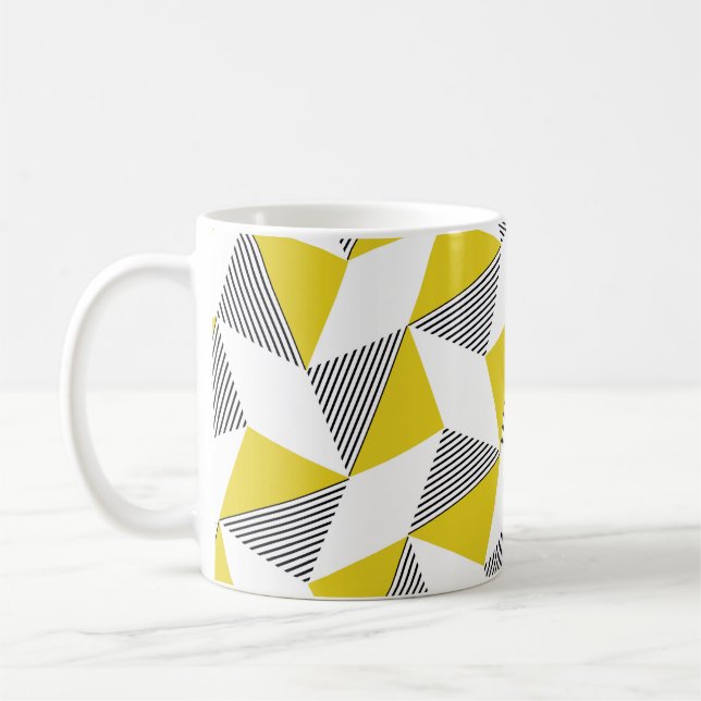 Mug Motif géométrique sans couture avec triangles, rho (Gauche)