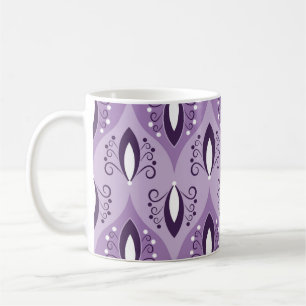 Mug Motif géométrique transparent avec tourbillons