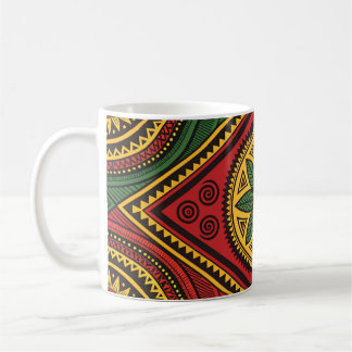 Mug Motif géométrique Tribal Gras - De ethnique Coloré