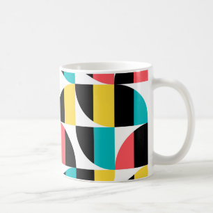 Mug motif graphique urbain, tendance, coloré, moderne